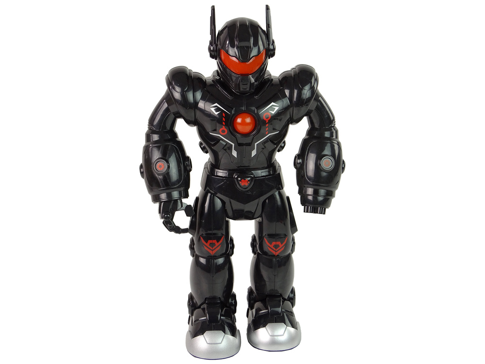 ND24_15161 Robot Interaktywny Chodzi Dźwięk Świeci Czarny 5905515355452