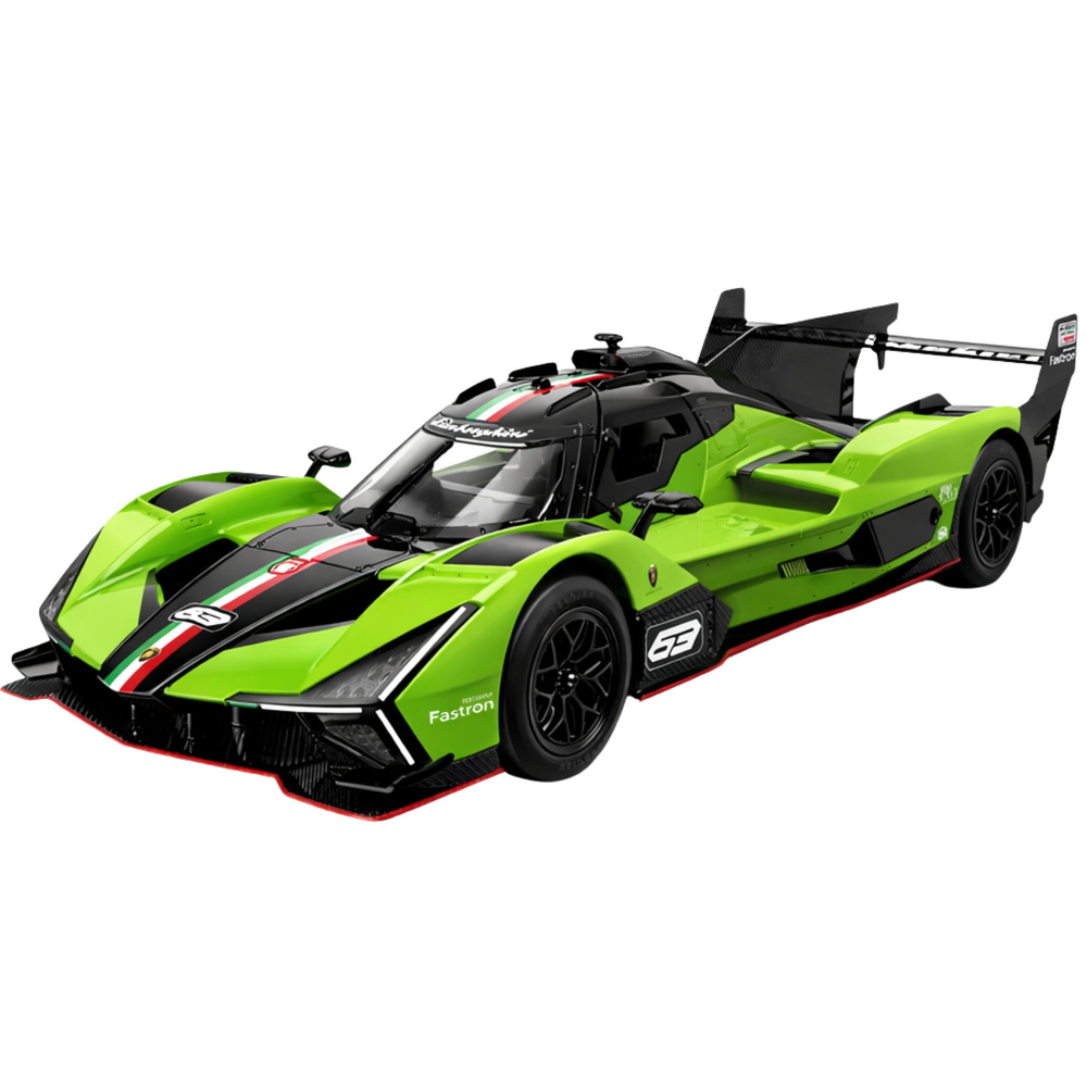 ND24_29456 Auto Lamborghini SC63 Samochód Zdalnie Sterowany RC Zielony Rastar 1:24 5905991094432