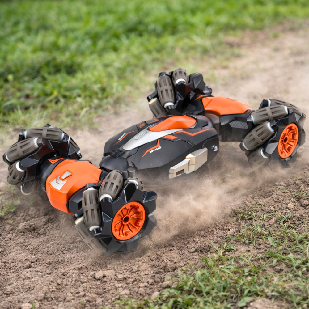 ND24_30912 Samochód Zdalnie Sterowany RC Do Driftu Akrobacji Twist Pomarańczowy 1:16 5905991098690