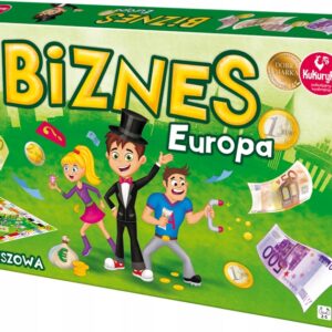 Biznes Europa gra planszowa 63179