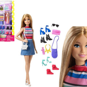 BARBIE LALKA + AKCESORIA BUTY FVJ42