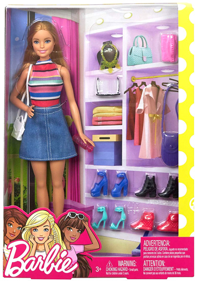 BARBIE LALKA + AKCESORIA BUTY FVJ42