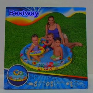 Basen dmuchany 122X20+kółko+piłka B51124