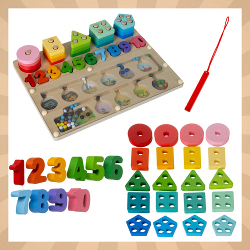 ND12_18622 Sorter - zabawka edukacyjna Kruzzel 26509 5900779959576