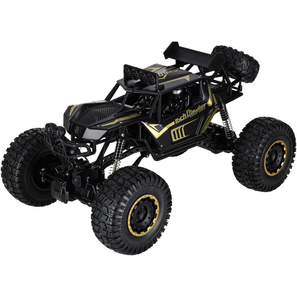 Samochód zdalnie sterowany 2,4GHz 1:8 51cm metal czarny