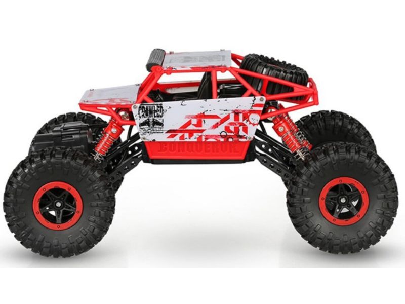 Samochód Zdalnie Sterowany Auto Rc ROCK CRAWLER 2.4GHz 1:18Czerwony