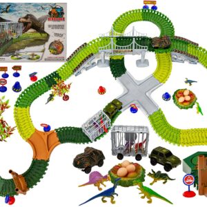 Duży Tor Samochodowy Wyścigowy - Park Dinozaurów 240 El